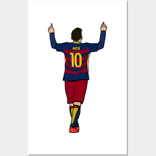 Lionel Messi FC Barcelona Posters and Art